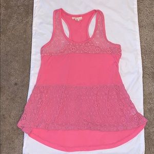 Summer Lace Cropped tank top